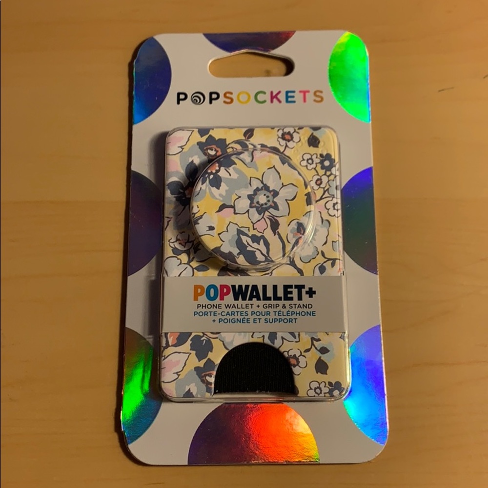Vera Bradley pop wallet+-Sunny Garden